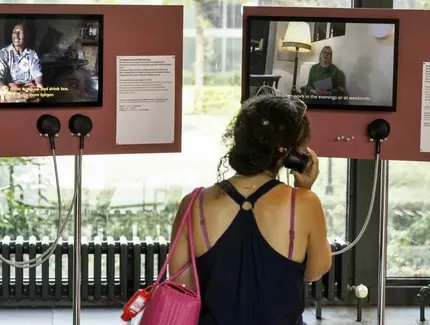 Veranstaltung des Forschungscampus Dahlem im Foyer in der Lansstraße 8