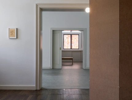 Installationsansicht, Wo ich wohne, Haus am Waldsee, 2026