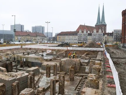 Grabung am Molkenmarkt