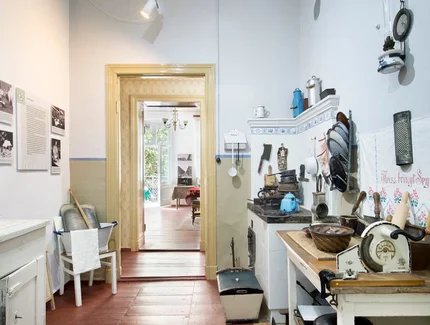 Ausstellung Dunckerstraße 77, Küche