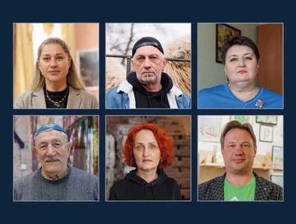 nderausstellung „Pankows Partnerstadt Riwne – Persönliche Berichte vom Alltag im Krieg“