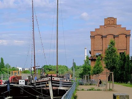 Palmkernölspeicher an der Rummelsburger Bucht