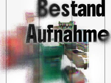 Hauptmotiv der Objekt-Bühne „Club Kultur Bestand Aufnahme"