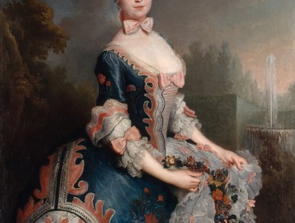 Antoine Pesne: Elisabeth Dorothea Juliane Freifrau Buddenbrock, geb. Wallmoden, vor 1740