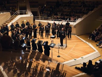 RIAS Kammerchor mit Justin Doyle in der Philharmonie Berlin, 2023
