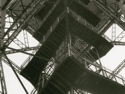 Elsa Thiemann, Funkturm, Berlin, 1930er-Jahre, Detail, Bauhaus-Archiv Berlin