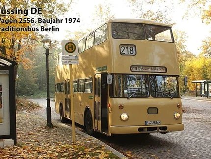 Historischer Doppeldecker