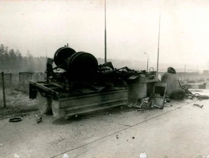 Fluchtversuch Fred Woitke LKW