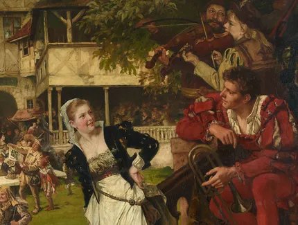 Paula Monjé, Deutsches Volksfest im 16. Jahrhundert, 1883