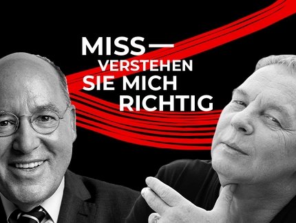 MISSVERSTEHEN SIE MICH RICHTIG – Ben Becker zu Gast bei Gregor Gysi