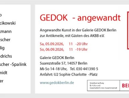 GEDOK- angewandte Kunst 2026
