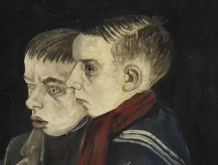 Otto Nagel, Weddinger Jungen, 1928, Detail