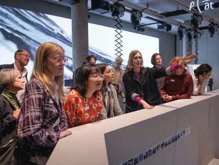 Guided tour in the exhibition "On Water - WasserWissen in Berlin" in the Humboldt Lab