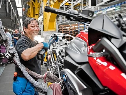 Grundmontage BMW Motorrad