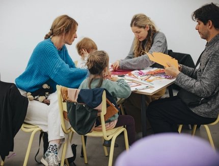 KW Institute for Contemporary Art, Familientag Matt Copson 2025, Foto: Eva Luise Hoppe.