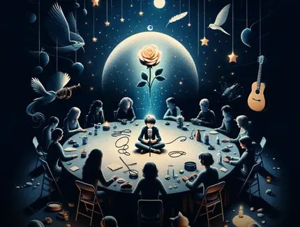 Zhiyin Art: UNSICHTBAR - Der kleine Prinz nach Antoine de St. Exupéry