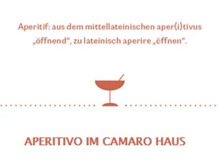Aperitivo im Camaro Haus "Fantasiewelt"