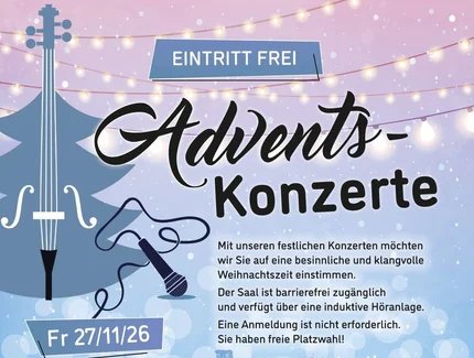 Adventskonzerte 2026 