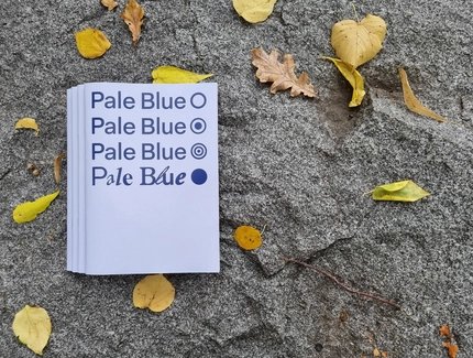 Pale Blue. Zine