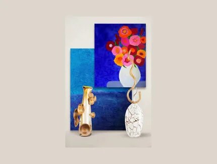 Farbe und Glas
