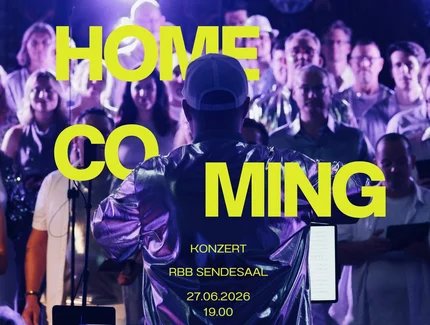 Popchor Spandau im RBB-Sendesaal, Key visual