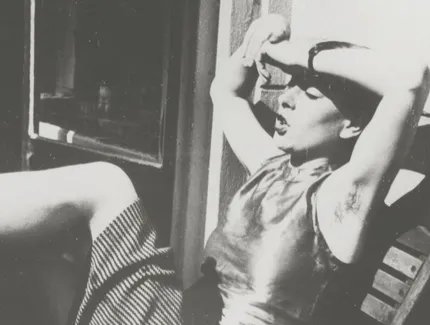 Ivana Meller-Tomljenović, Porträt Grete Krebs, Detail, 1930, Bauhaus-Archiv Berlin