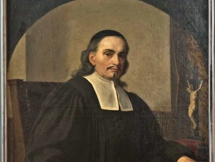 Gemälde des Kirchenlied-Dichters und Nikolaikirchen-Pfarrers Paul Gerhardt