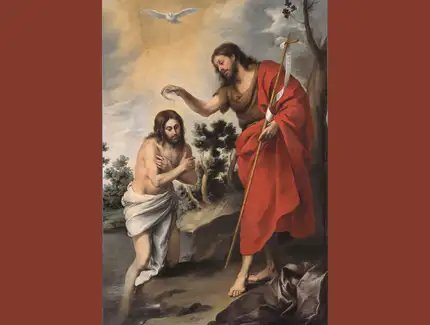 Veranstaltungen in Berlin: Christliche Bildbetrachtung: Bartolomé Esteban Murillo, Die Taufe Christi, um 1655