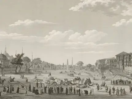 Situated on the border between two continents, the metropolis of Istanbul—once Byzantium and Constantinople—has fueled the "Oriental fantasies" of numerous European artists since at least the Ottoman conquest in 1453.  The exhibition "Bosporus Beats"