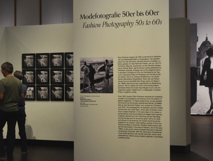 Ausstellungsansicht "Rico Puhlmann. Fashion Photography 50s–90s"