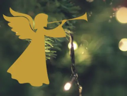 Weihnachtsengelfigur