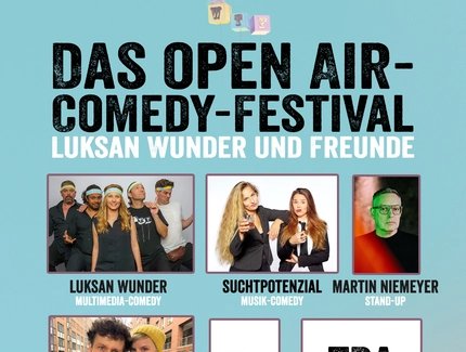 POSTER Das Open Air Comedy Festival - Luksan Wunder & Gäste