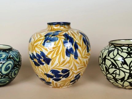 3 Vasen von Max Laeuger/Karlsruhe, 1.H. 1920er Jahre