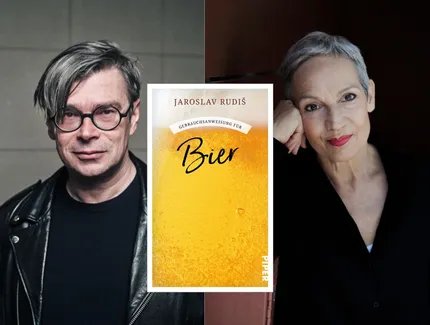 VISUAL Jaroslav Rudiš und Marion Brasch im Gespräch: Gebrauchsanweisung für Bier