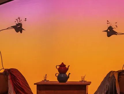 Ausstellungsansicht „Petrit Halilaj. An Opera Out of Time“, Hamburger Bahnhof – Nationalgalerie der Gegenwart, 11.9.2025 – 31.5.2026