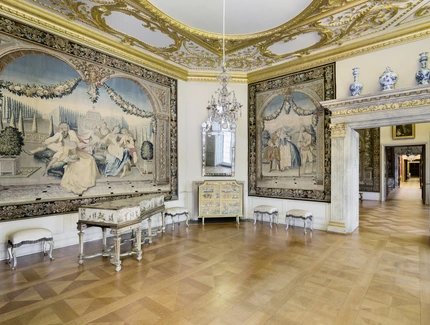 Schloss Charlottenburg, Vorkammer (1. Hautelisse-Kammer) im Alten Schloss