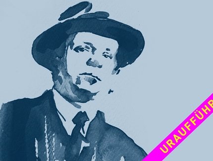 KEY VISUAL KURT TUCHOLSKY - GEGEN EINEN OZEAN PFEIFT MAN NICHT AN