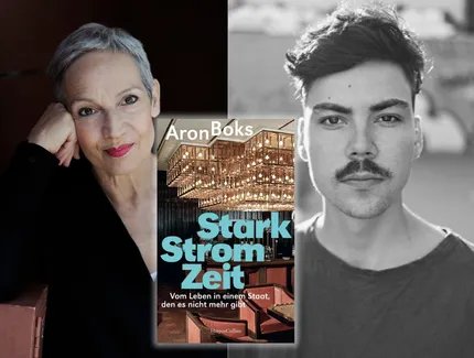VISUAL Aron Boks und Marion Brasch im Gespräch: Starkstromzeit.