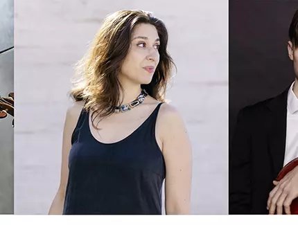 v.l.: Andreas Neufeld, Karine Gilanyan, Ivan Skanavi