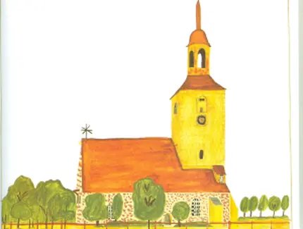 Dorfkirche Lichtenberg von Heinrich Wöhler 1834, Bezirksmuseum Lichtenberg