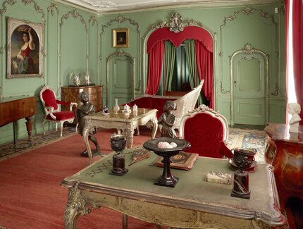 Damenflügel Schloss Sanssouci, Grünes Zimmer
