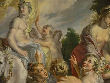 Jacob Jordaens, Die Entführung der Europa (Detail), 1615/16