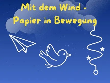 VISUAL Mit dem Wind – Papier in Bewegung