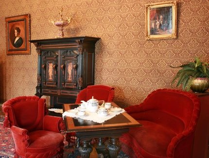 Schloss Britz, Damenzimmer © Kulturstiftung Schloss Britz