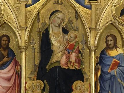 Agnolo Gaddi, Triptychon (Detail), 1388