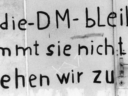 Veranstaltungen in Berlin: Endlich Westgeld