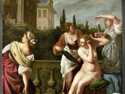 Artemisia Gentileschi: Bathseba im Bade