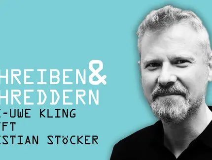 VISUAL Marc-Uwe Kling: Schreiben & Schreddern