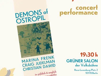 VISUAL Shtetl Berlin Yiddish culture Festival 2025 • Demons of Ostropil