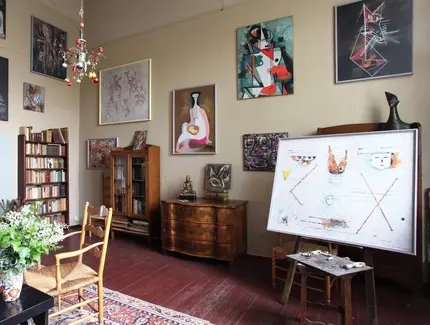 Das Atelier von Jeanne Mammen am Kurfürstendamm 29